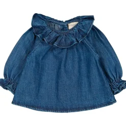 LOUIS LOUISE BLOUSE LILIE DENIM Best Sale