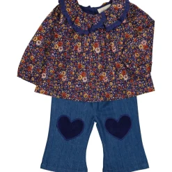 LOUIS LOUISE BLOUSE LISSOU FLEUR ROMANTIQUE RAYURE LUREX Sale