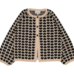 LOUIS LOUISE CARDIGAN GULSAH LAINE MÉLANGÉE COEUR Cheap