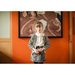 LOUIS LOUISE CARDIGAN GULSAH LAINE MÉLANGÉE COEUR Cheap