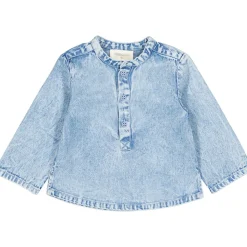 LOUIS LOUISE CHEMISE GRAND-PÈRE CHAMBRAY DÉLAVÉ Discount