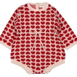 LOUIS LOUISE COMBINAISON NOISETTE LAINE MÉLANGÉE COEUR Fashion
