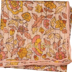 LOUIS LOUISE FOULARD SISSI FLEUR INDIENNE RAYURE LUREX Best Sale