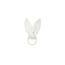 LOUIS LOUISE Hochet Lapin Bleu- FABELAB Cheap