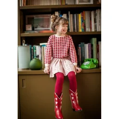 LOUIS LOUISE JUPE ARTEMIS TWILL CARRÉ COEUR Cheap
