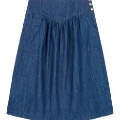 LOUIS LOUISE JUPE MYLENE DENIM FIN Store
