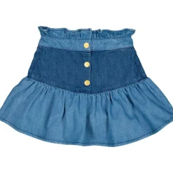 LOUIS LOUISE JUPE PIPEAU DENIM PATCHWORK Online
