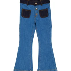 LOUIS LOUISE PANTALON CHRISTIE DENIM PATCHWORK Online