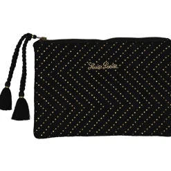 LOUIS LOUISE POCHETTE TILA TWILL POIS DORÉ Sale