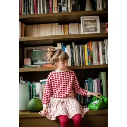 LOUIS LOUISE PULL MAIKA LAINE MÉLANGÉE COEUR Cheap