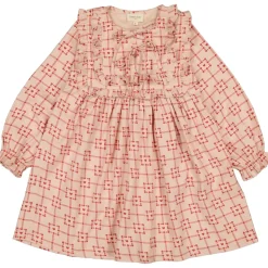 LOUIS LOUISE ROBE CONSTANZA TWILL CARRÉ COEUR Best Sale