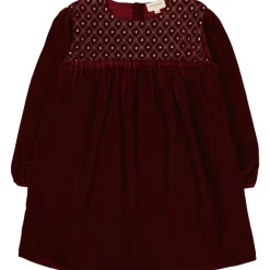 LOUIS LOUISE ROBE PRUNELLE PANNE DE VELOURS Best Sale