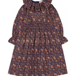 LOUIS LOUISE ROBE SONGE FLEUR ROMANTIQUE RAYURE LUREX Best