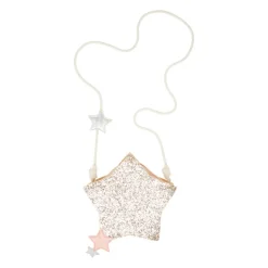 LOUIS LOUISE Sac Etoile Scintillant Glitter New