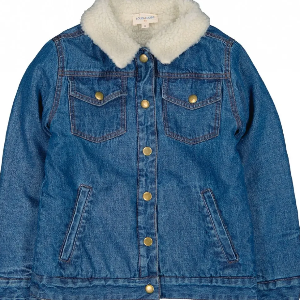 LOUIS LOUISE VESTE BRANDO DENIM Cheap